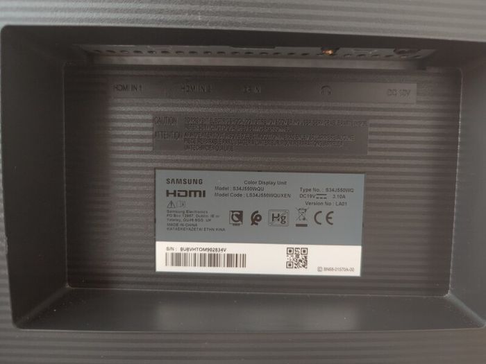 Samsung 34 inch Ultrawide Monitor
