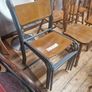 Vintage mid century tubular chairs Image 4
