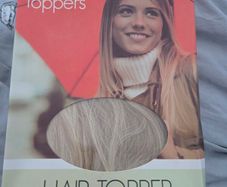 Human hair topper