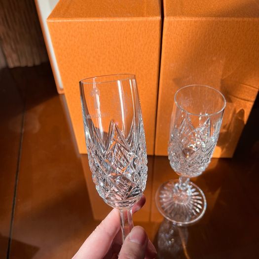 130/150, Baccarat, Limited Edition 150, France, Crystal champagne glass