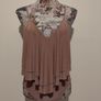 boohoo Double Layer Frill Bodysuit new with tags Image 3