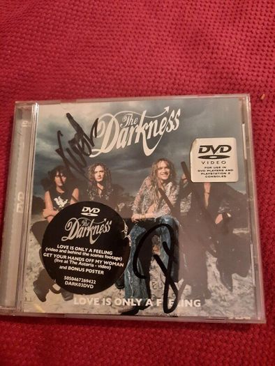 THE DARKNESS: Love Is Only A Feeling - DVD Single (Autographed)