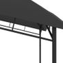 Garden Gazebo 4x4x2.9 m Anthracite 180g/m2 Image 2