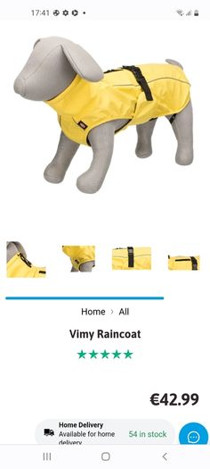 Trixie Dog Raincoat