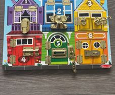 melissa and Doug Latches board