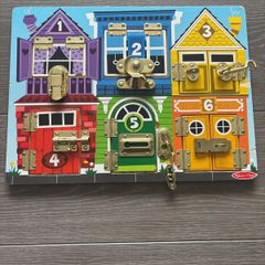 melissa and Doug Latches board