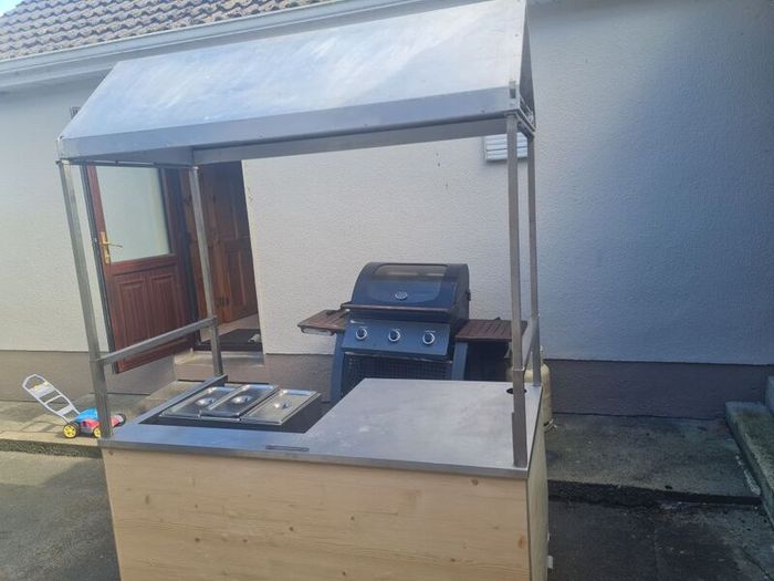 hot dog stand