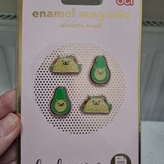 Free Fridge magnets taco and avo
