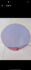 Kids play tennel
