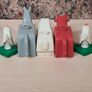 Vintage Lego Duplo Farm Animals Horse Sheep Cow Chickens Image 8