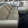 Grey corner sofa set l shaped Image 4