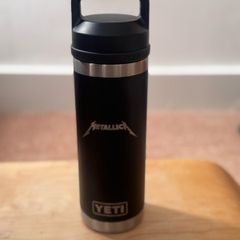 Metallica world Tour 72 seasons yeti rambler bottle chug cap insulated