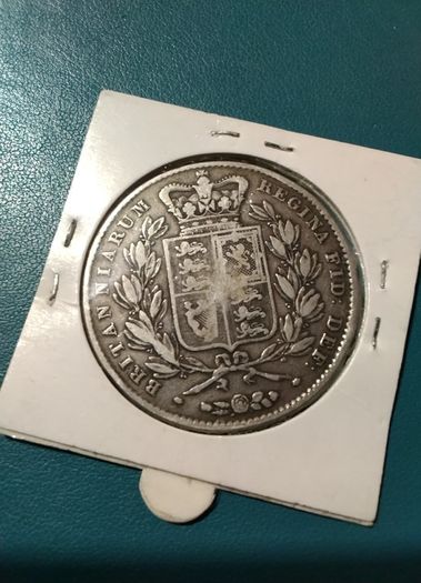 Victorian Silver Crown  Young  Head