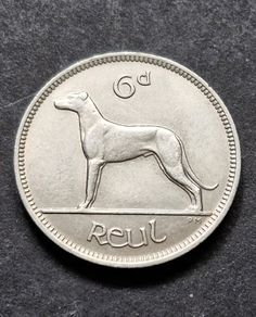 Fantastic Ireland 1945 Six Pence 6d coin