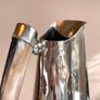 Vintage "Alpaca Silver" Metal & Horn Argentinian Pitcher Image 10