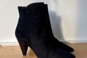 Dune Odell black suede heeled boots, 8/41