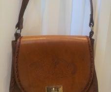 Leather handbag
