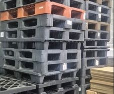 Plastic euro pallets