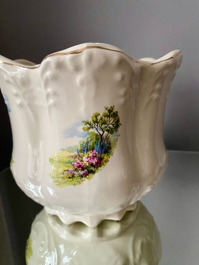 Beautiful  Large Floral Planter