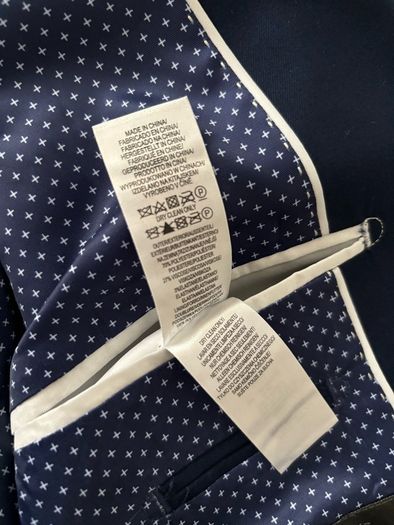 Men's Navy Suit Coat