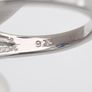 925 vintage sterling silver and CZ ring Image 6