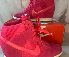 Hidden Heel Nike Dunk High Pink Gum