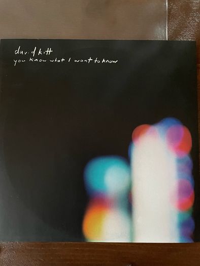 David Kitt - You Know What I Want To Know (10")
