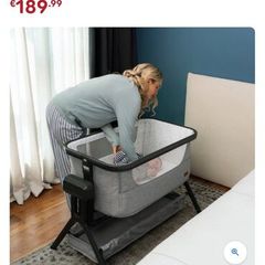 Baby Elegance Co-Glide Electric Bedside Crib