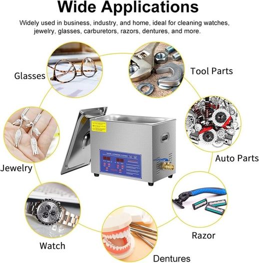 22L Professional Washing Machine Ultrasonic Cleaner - Stainless Steel