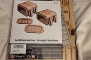 TT Combat Fortified Bunker Straight Sections (2)