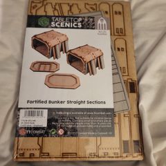 TT Combat Fortified Bunker Straight Sections (2)