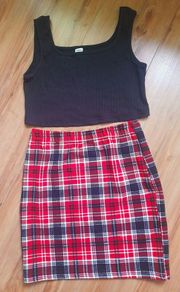 girls skirt set