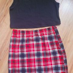 girls skirt set