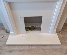 Premium Evonic Electric Fire Insert & Stone Surround (With Remote)