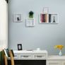 New Set of 3 White Floating Wall Shelves - FREE P&P Image 3