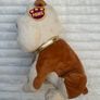 Posh Paws Cheery Smiling British Bulldog plush approx. 27 cm. Used Damaged Please see photos Image 2