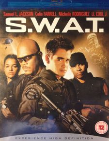 S.W.A.T [2003] Samuel L. Jackson, Colin Farrell,Michelle Rodriguez, LL Cool J, Josh Charles, Jeremy Renner, Brian Van Holt & Olivier Martinez [Blu-ray Movie]