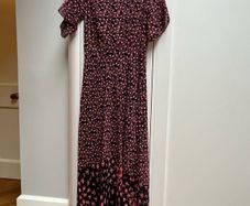 LK Bennett fitted maxi dress