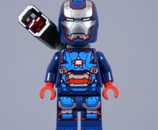 Lego IRON PATRIOT Minifigure Lego Marvel Lego Minifigure