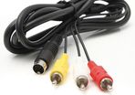Sega Mega Drive 2 Composite AV Cable RCA Free Post