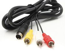 Sega Mega Drive 2 Composite AV Cable RCA Free Post