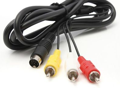 Sega Mega Drive 2 Composite AV Cable RCA Free Post