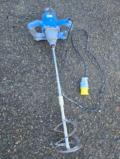 The tools. Paddle Mixer. Hammer Drill