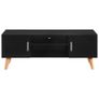 TV Cabinet Black 120x40x46 cm MDF Image 2