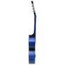 Classical Guitar for Beginner with Bag Blue 4/4 39" Image 4