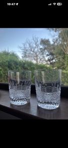 Waterford Crystal Irish Lace DOF Glasses Pair