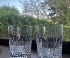 Waterford Crystal Irish Lace DOF Glasses Pair
