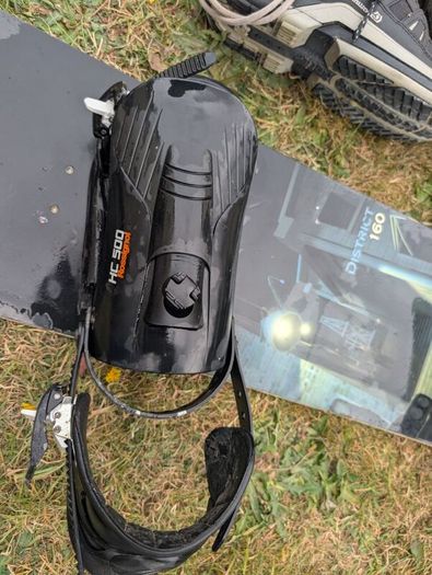 snowboard and boot bundle