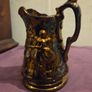 English Copper Lusterware Pitcher Image 4