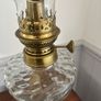 Vintage Glass Oil Lamp Image 2